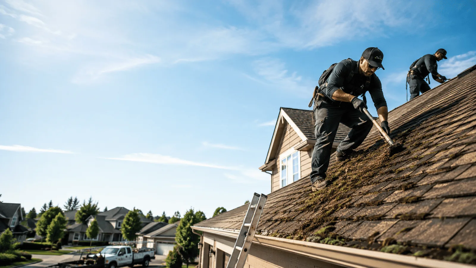 Roof Moss Removal in Corinth, TX near me